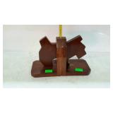 Bookends, wooden Scottie bookends, small piece