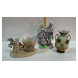 Victorian Decor pieces, lady and gentleman