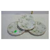 Oyster Plates, Germany made set of 4 plates