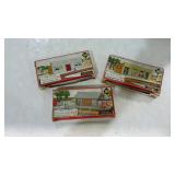 HO, Train miniature Plastic village USA,