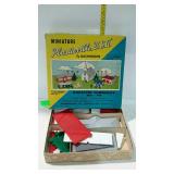 Miniature Plasticville USA HO scale Community