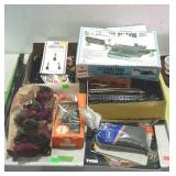 Train track and accessories group,selection of