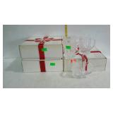 New in box crystal mugs by Crystal d