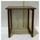 Mid century style occasional table, 15 x 15 x 16