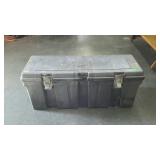 Rubbermaid heavy duty poly tool storage box  35 x
