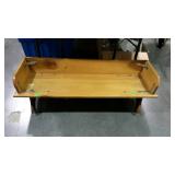 Buggy Seat, solid wood buggy seat with back