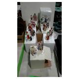 The Lenox Miniature Santa Collection porcelain