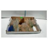 Bottle collection, 18 bottles of various sizes,