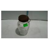 Jumbo Peanut Butter Jar, with wire carry handle