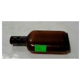 Collectors Bottle, brown glass The I. Traver Co,
