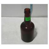 Collectors Bottle, brown glass 11oz size Johann