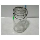 Banner Canning Jar quart size with glass lid