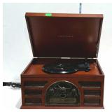 Crosley modern portable radio with disc player