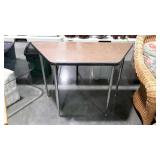 Office or school type table, chrome leg set with