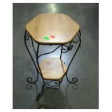 Longaberger Stand, wrought iron leg carriage with
