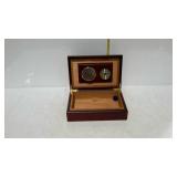 Desktop humidor. 9"×6"×2.5"