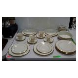 Lenox dinnerware. Service for four, plus extra
