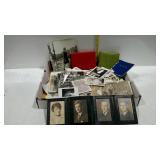 Flat of photos. Military, school, family