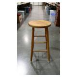 One home counter stool, has some wear marks on