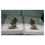 Color prints of Marine Corp drummers from various