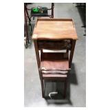 Phone Stand with Chair, cubby nook type phone