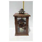 Candle Lantern, lantern with 4 glass sides having