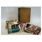 Scrapbook and celebrity ephemera. Magazines and