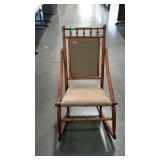 Nice Carpet Rocker, this nicely framed rocker