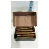 30-06 reloaded cartridges.  15 rounds