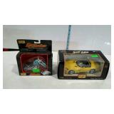 Two die cast toys. Shadow motor cycle and Viper