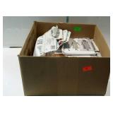 Box of sewing patterns Butterick, Simplicity,