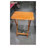 One maple folding TV Tray