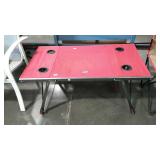 Due North brand folding camping table cot type