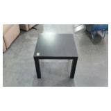 Black lightweight end stand