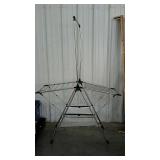 Folding drying rack stainless bar type with 2