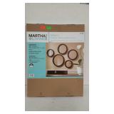 Senca 5 pc circle mirror set by Martha Stewart