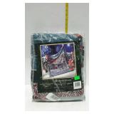 Throw blanket- Goodwin Weavers 100% cotton, triple