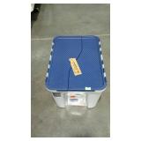Tote with locking lid - HDX 12 gallon