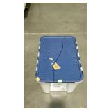 Tote with locking lid - HDX 12 gallon