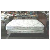 Queen Size Bed having the arched design headboard