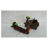 Tool parts, clamp and chisel rest for lathe