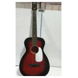 Stella Harmony Guitar USA made guitar with case