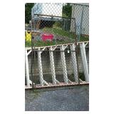 Horse Stall Gate, metal frame with heavy metal