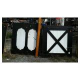 Horse Stall Door, this heavy well made wooden