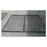 Horse Stall Gate, metal frame with heavy metal
