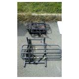 Two sets of kids safety rails for bed
