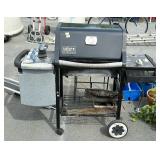 Webber propane grill, does have paper peeling in