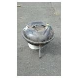 Small portable charcoal grill, all there been