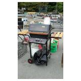 Sunbeam Propane grill, 2 burner with tank, cover