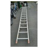 28ft aluminum extension ladder with the etablizer